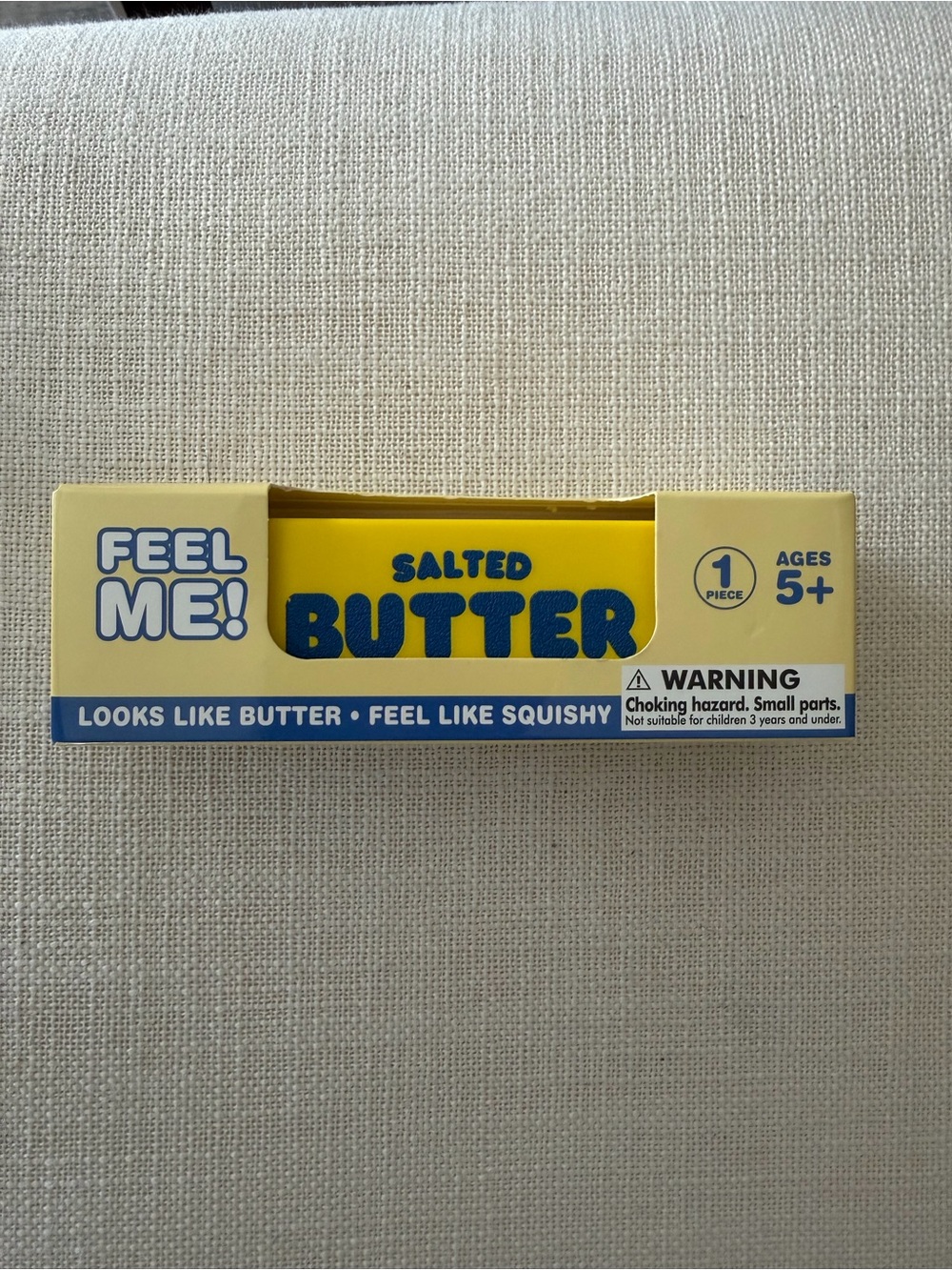 Salted Butter Sensory Toy - Yellow